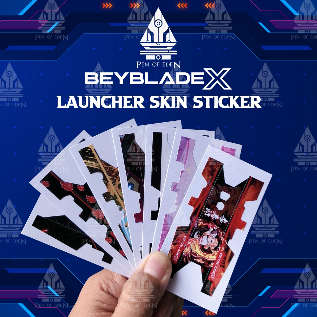 Beyblade X Launcher Skin Sticker by Pen of Eden (Sticker only, Device ...