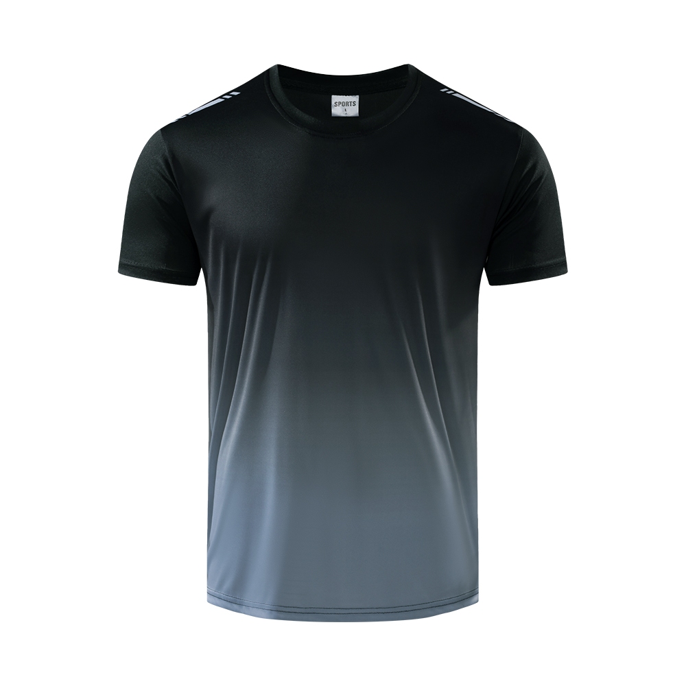 Sports Short sleeve dri fit clothing t shirt for men Running shirt ...