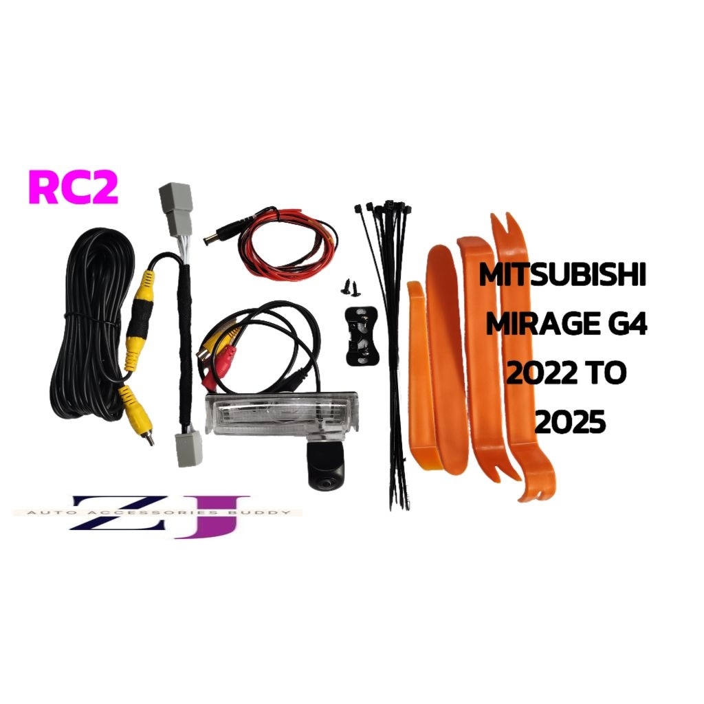 REVERSE CAMERA With HARNESS FOR MIRAGE G4 2022 to 2026 (PLUG AND PLAY ...