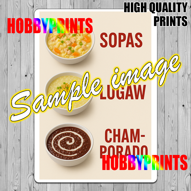 Food Signages Chicken Pancit Leche Flan Laminated SIgns | Shopee ...