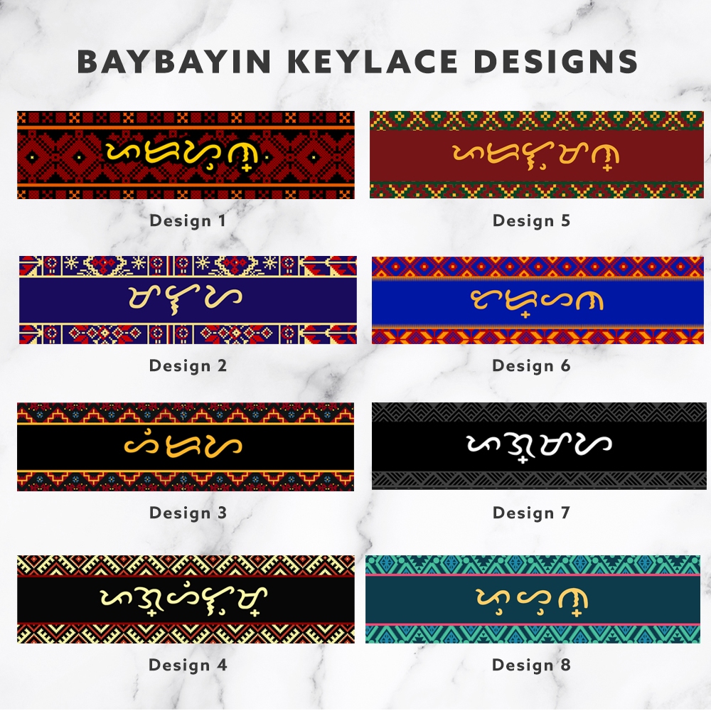 Personalized Ethnic Baybayin Keylace / Keychain | Shopee Philippines