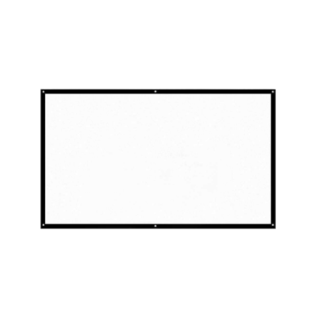 Folding Portable Simple Soft Screen Projector Movie Screen Outdoor KTV ...