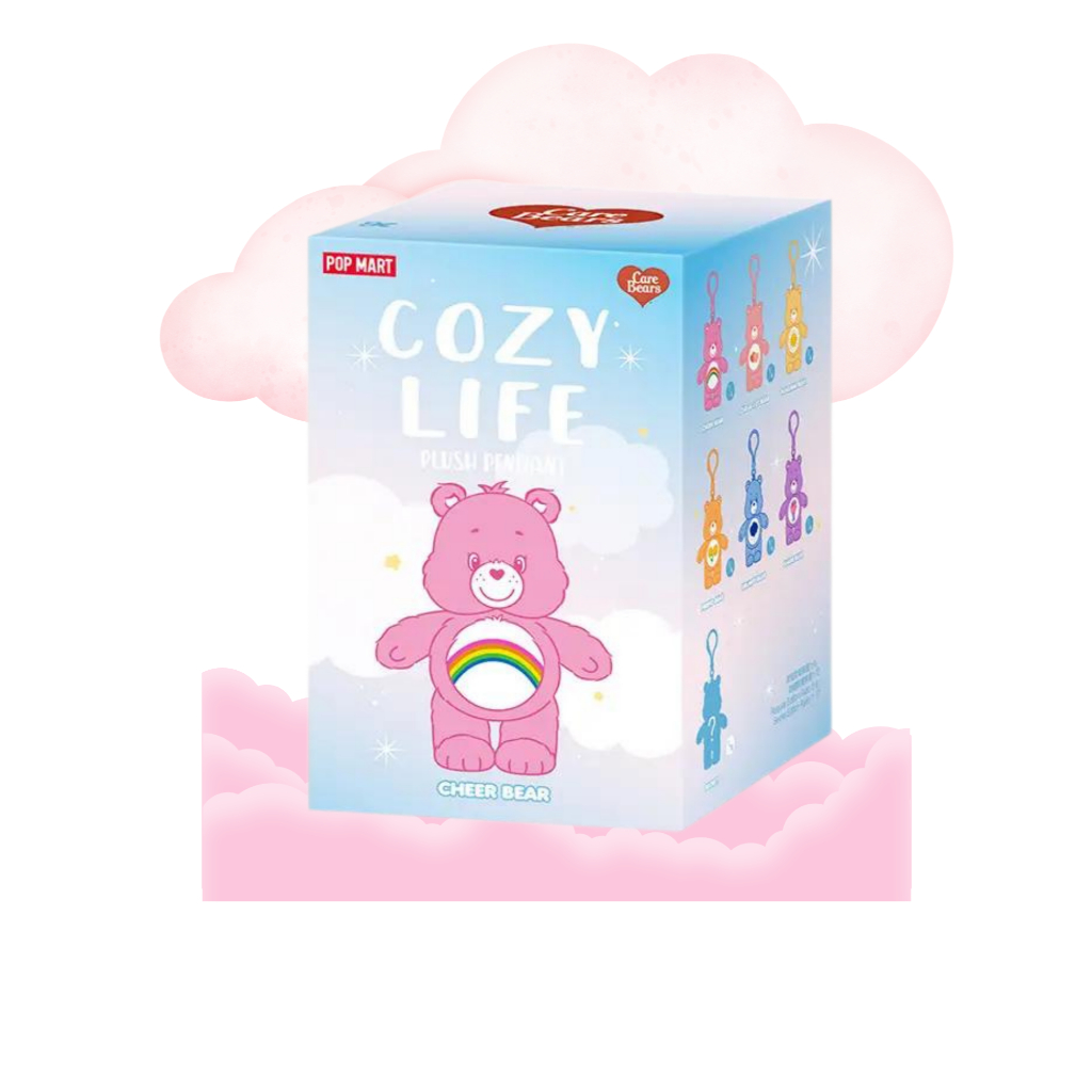 POP MART Care Bears Cozy Life Serisi - Quicksand Peluş Charm Blind Box Sürpriz K
