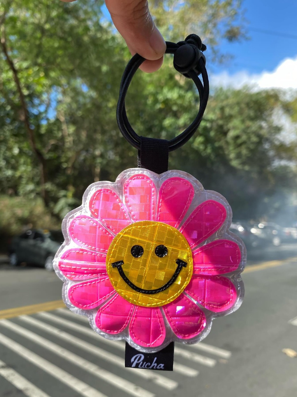 Pucha Cute Flower Safety Reflector for Bikes & Bag Accessories | Shopee ...