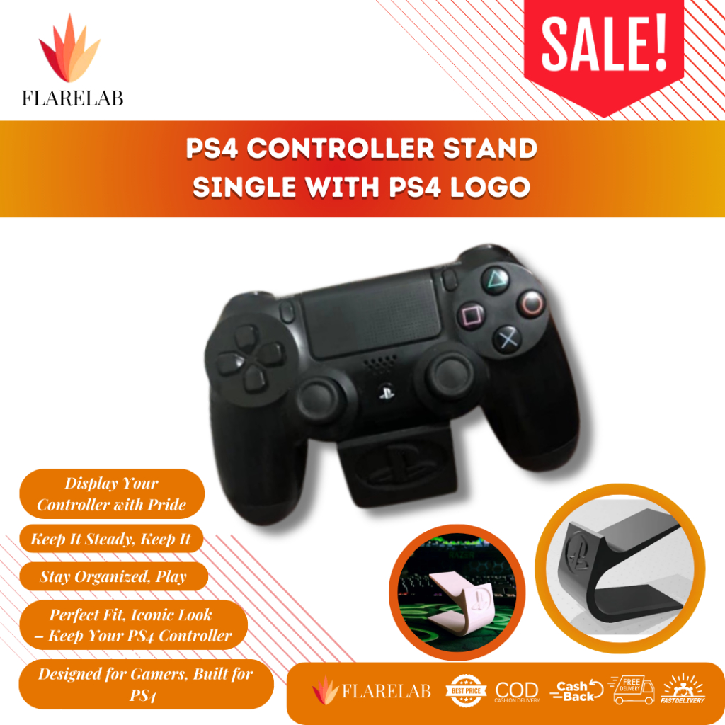 PS4 Controller Stand Single With PS4 LOGO | Shopee Philippines