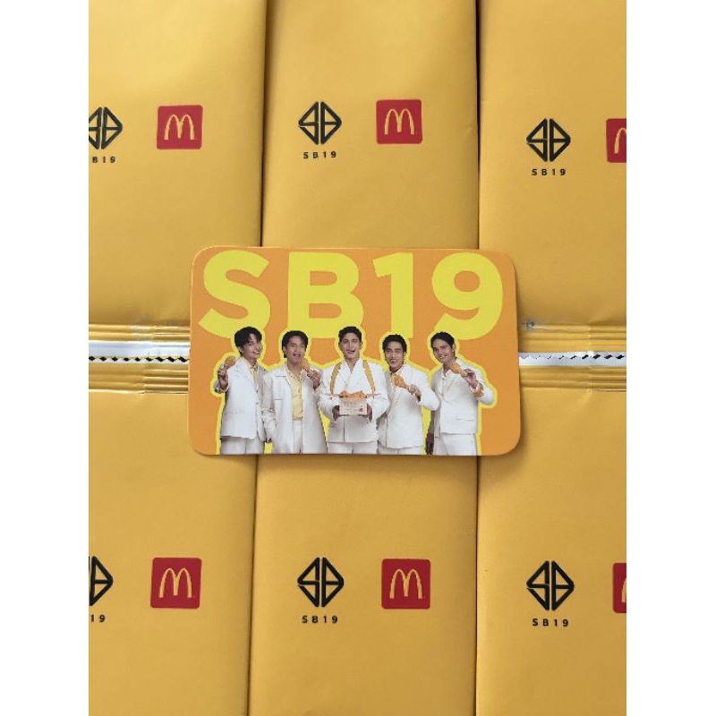 [OFFICIAL] SB19 x Mcdo Limited Edition Photocards | Shopee Philippines