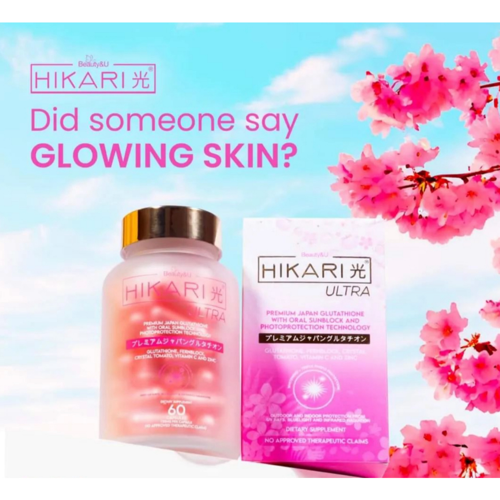 Hikari Ultra Premium Japan Glutathione Oral Sunblock Photoprotection  Technology UV Protection Skin