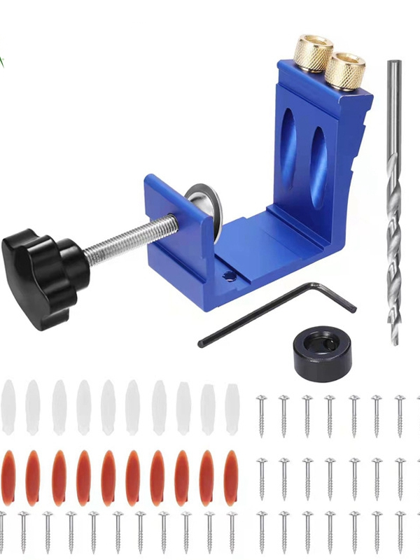9mm pocket hole jig drill set Mini Style Pocket Hole Jig Kit For Wood