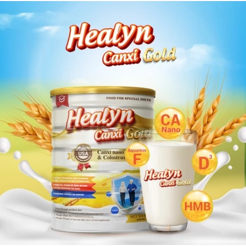 Healyn Canxi Gold Colostrum Milk 400G Precautions Osteoporosis ...