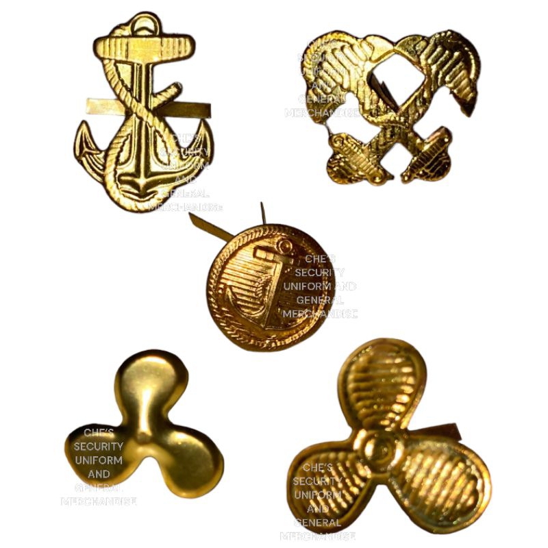 Shoulder board pins for seaman/seafarer (pair) | Shopee Philippines