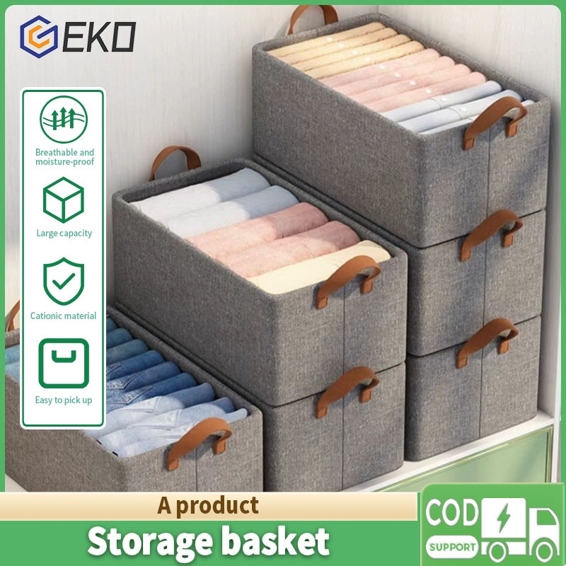 Household Storage Box for Clothes Foldable Clothes Organizer Wardrobe ...