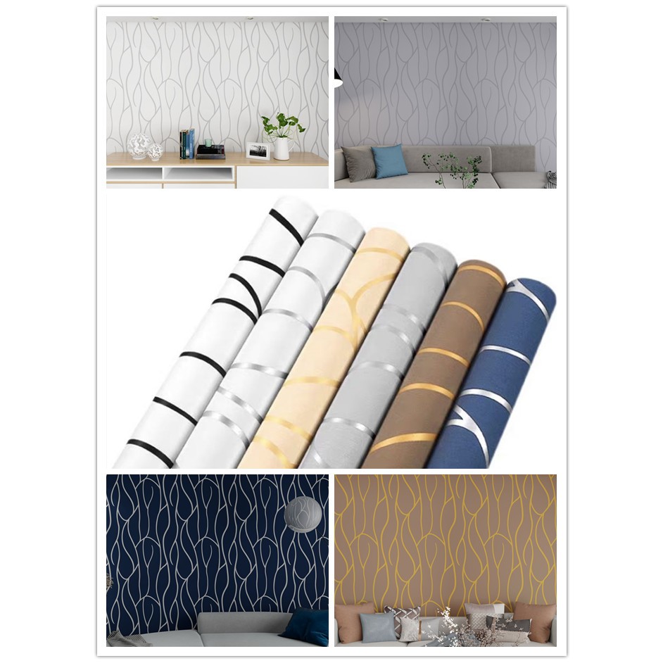 brian shop 10m*45cm adhesive wallpaper wall decor stickers home decor