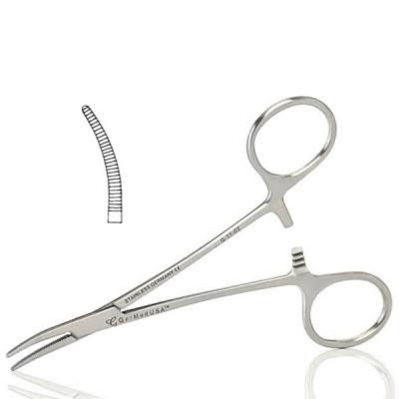 Mosquito Forceps Straight And Curved SECHERON Nursing Instruments ...