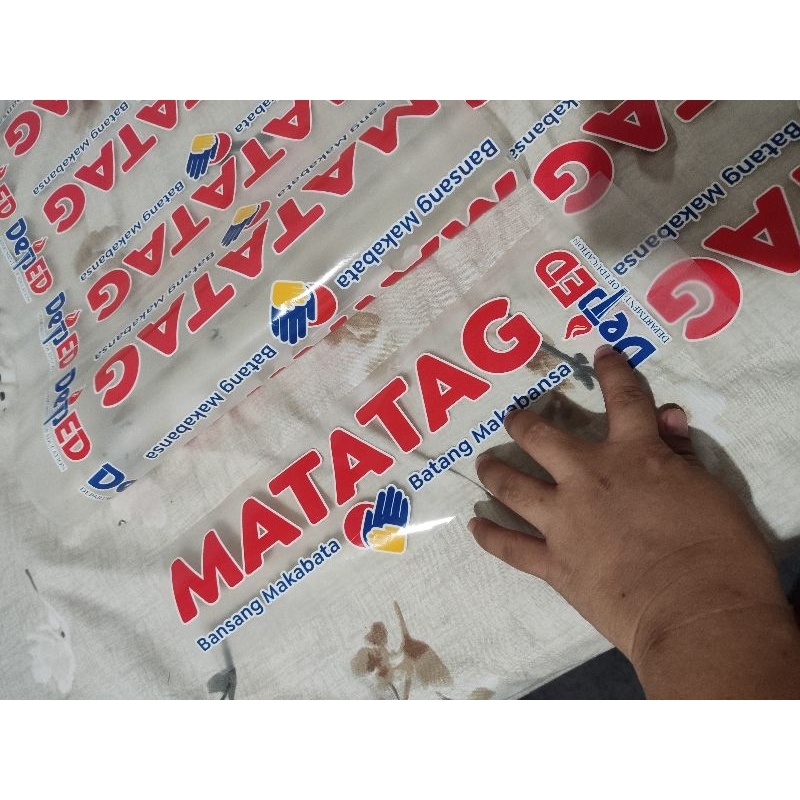 DTF MATATAG FOR SHIRT/POLO | Shopee Philippines