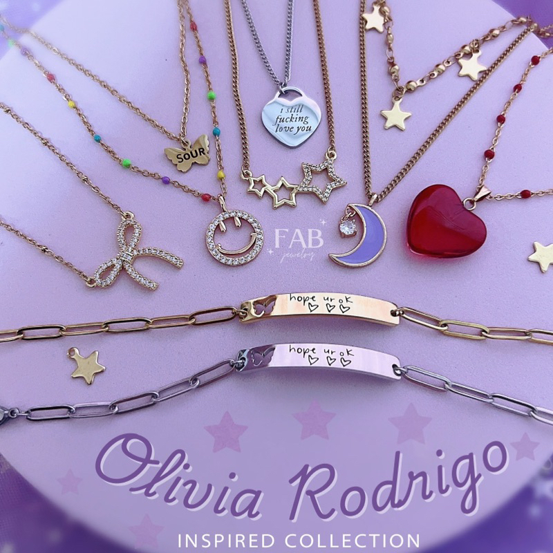 FAB | Olivia R Jewelry Collection | Stainless Steel | Shopee Philippines