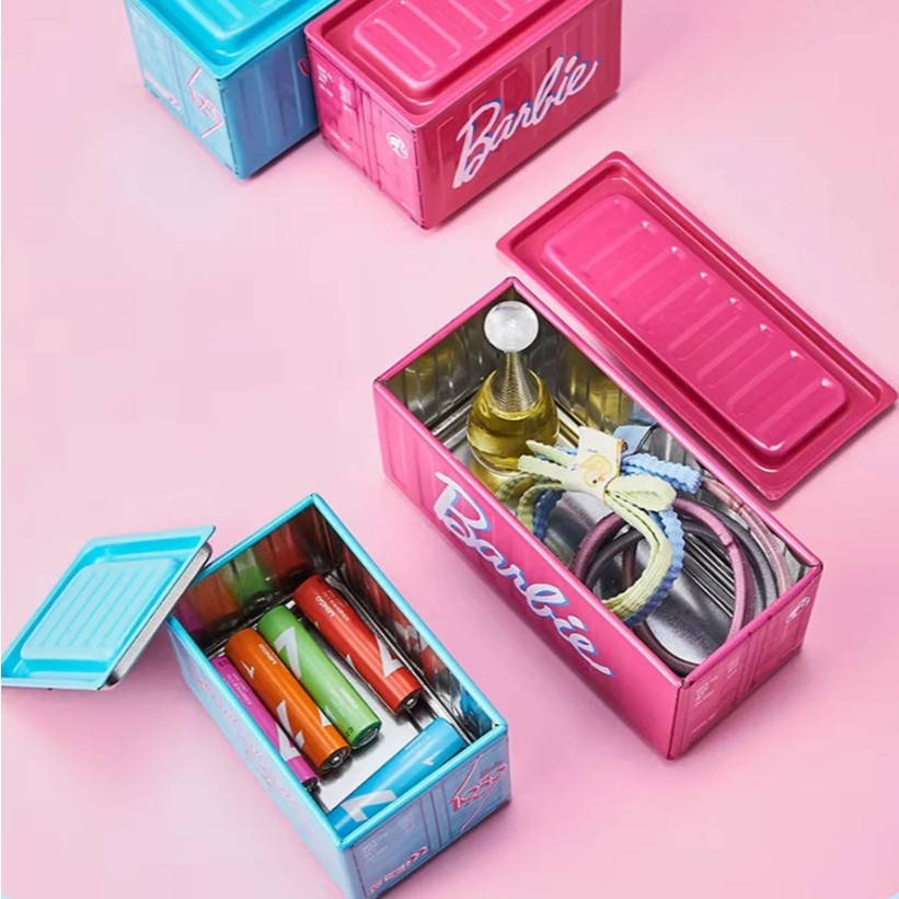 MINISO Barbie Shining Collection Storage Container Small Large | Shopee ...