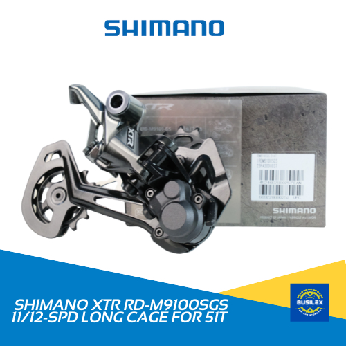 SHIMANO XTR RD-M9100-SGS 12-Speed Rear Derailleur Long Cage XTR