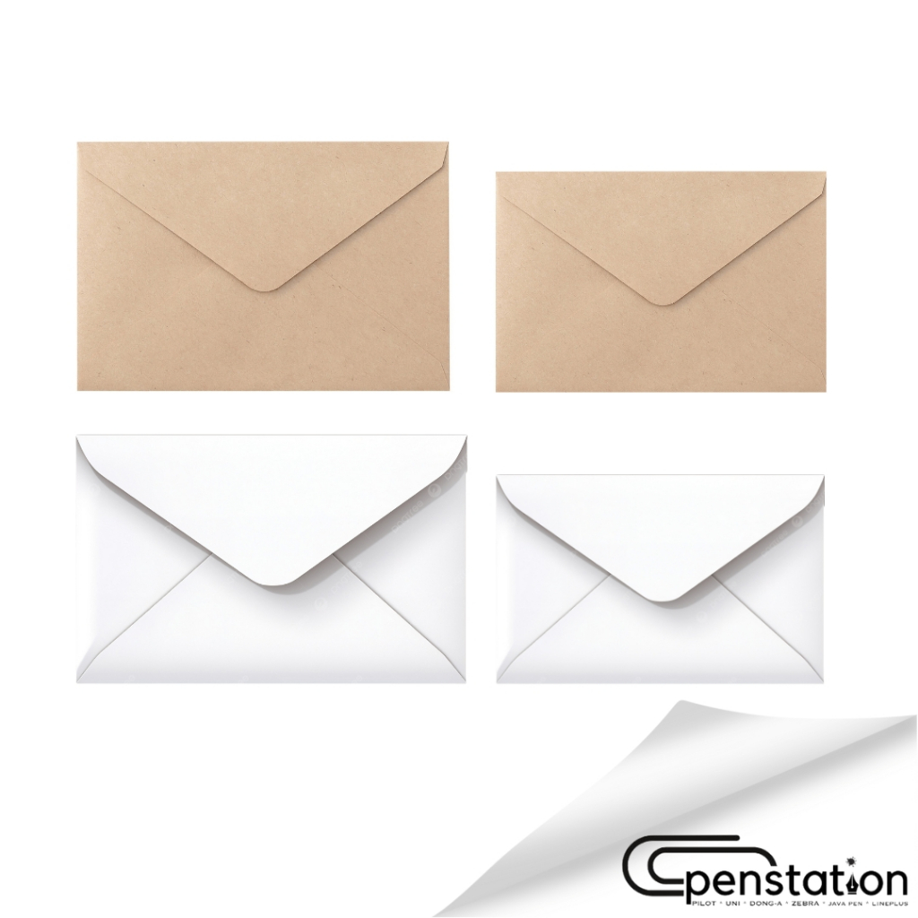 White Brown Envelope - Legal / Long Short / Letter | Shopee Philippines