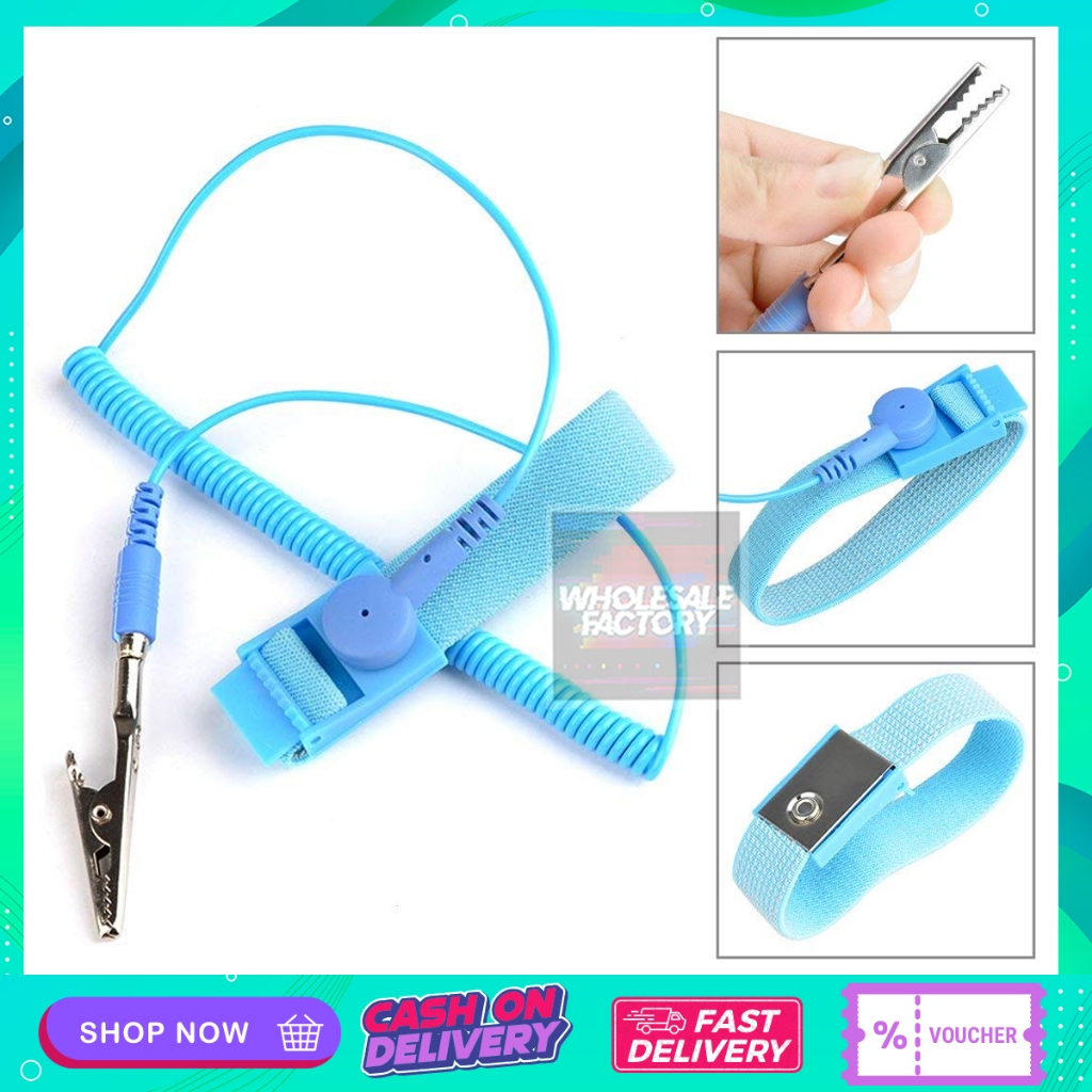 WHOLESALE Anti Static ESD Wrist Strap Discharge Band Grounding LEKO