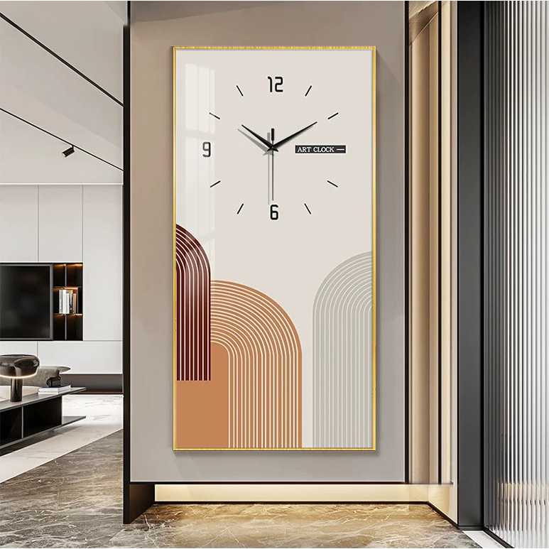 Modern living room clock mural corridor mural clock dining room ...