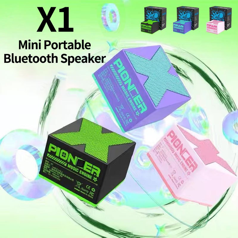 Mini Bass Bluetooth Speaker Wireless Portable Stereo Pairing Wireless ...