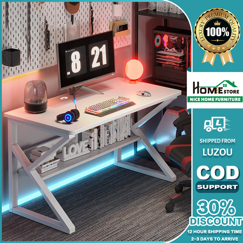 NICE HOME Gaming PC Table Computer desk Office Table Gaming Modern Desk