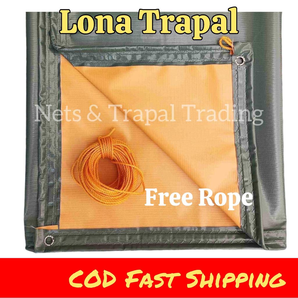 (5x6 feet) LONA TRAPAL TOLDA TARPAULIN MATIBAY WATERPROOF SUNPROOF ...