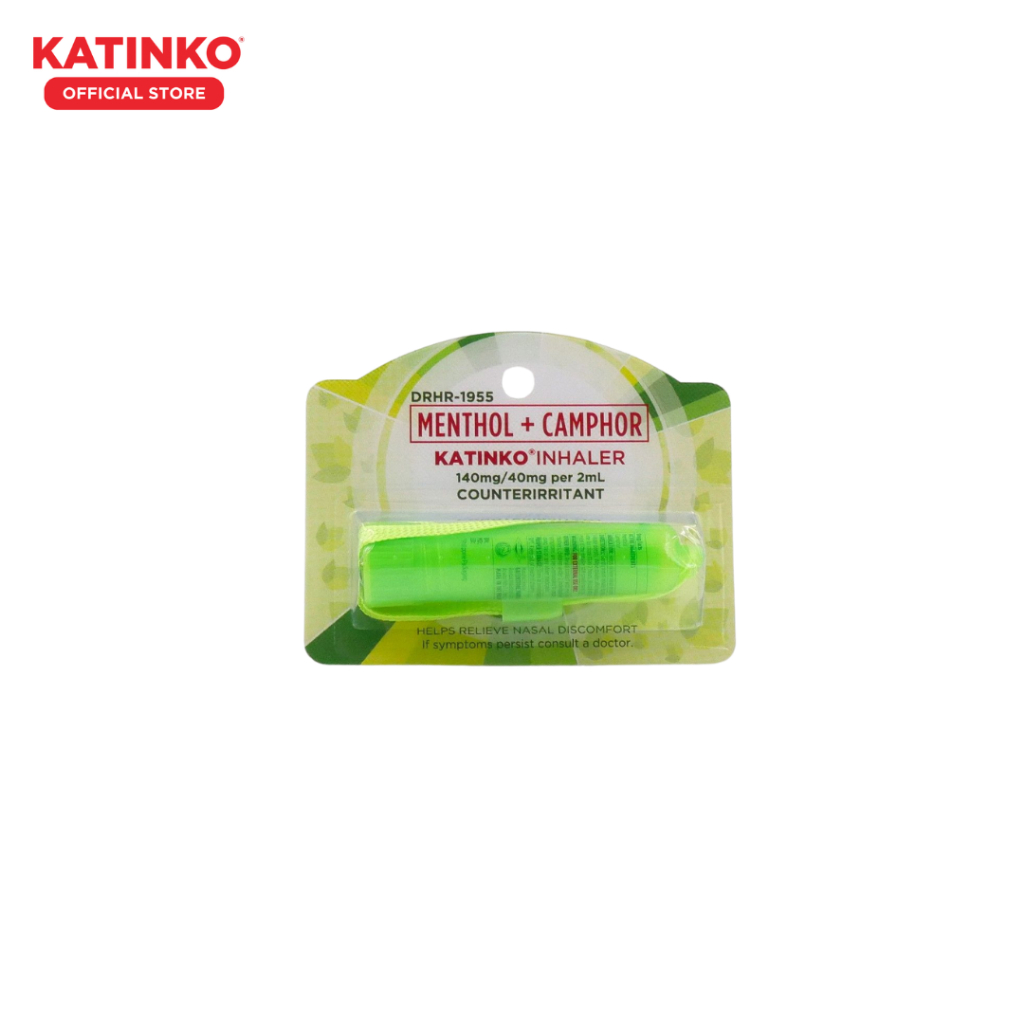 [Bundle Set] KATINKO Inhaler 2ml l For Colds and Clogged Nose | Shopee ...