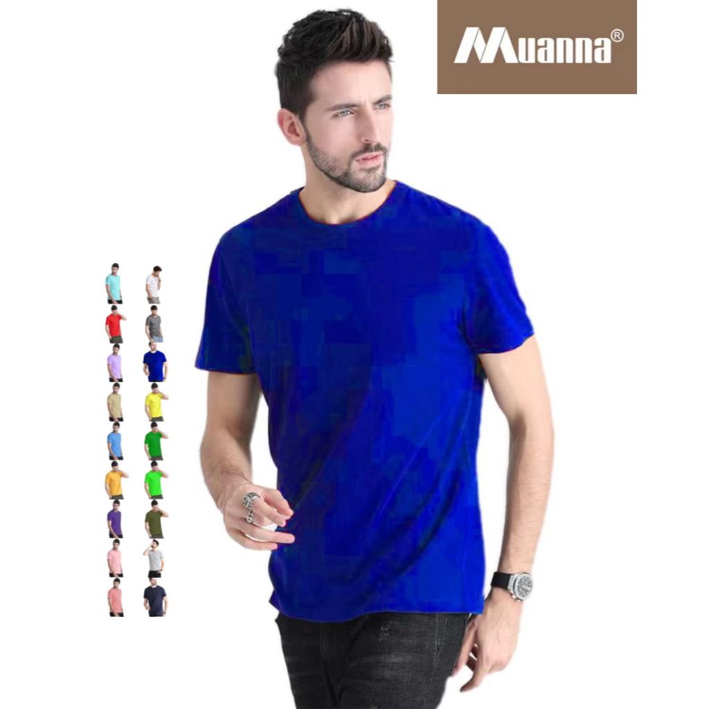 ACTIVE drifit t-shirt Unisex round neck T-shirt ROYAL BLUE color