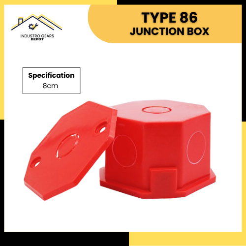 Type 86 Surface Type Junction Box Utility Box || IGD | Shopee Philippines