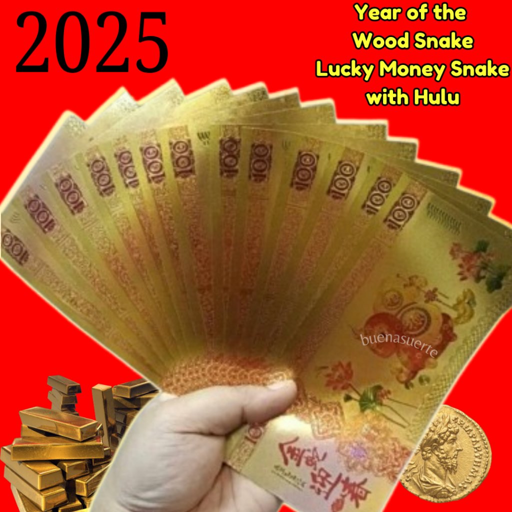 Red Snake Carrying Hulu Lucky Money 2025 Year of the Snake Lucky Charm