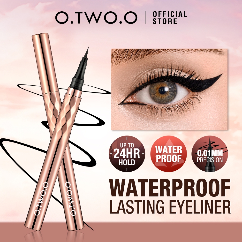 Pippa Of London Precision Carbon Black Eyeliner – Flüssiger Liner, Vegan, Mit Präziser Spitze