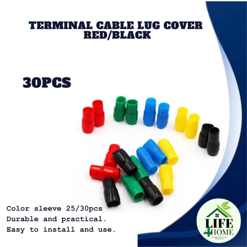 Uxcell 30Pcs 2-Panel Mounting Terminals With Red & Green AC220V Indicator Lights