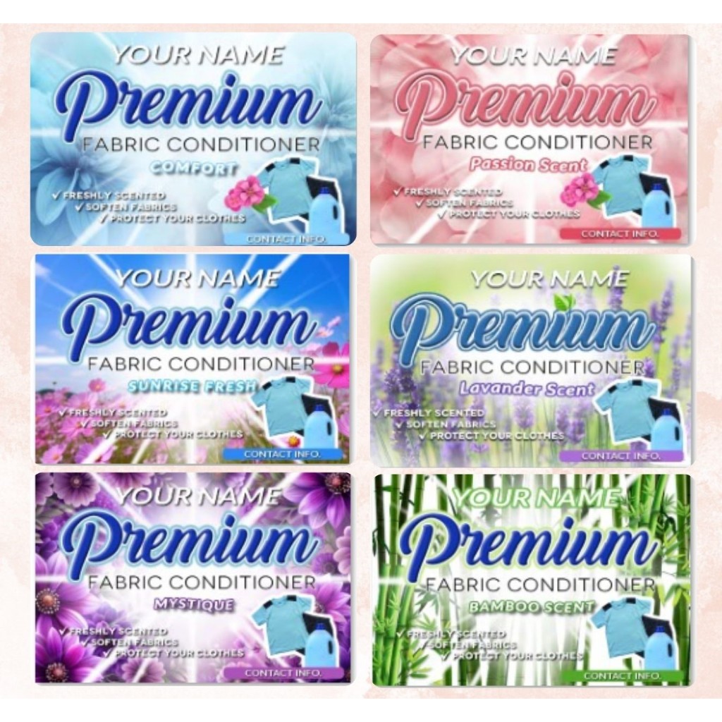 30PCS PREMIUM FABCON STICKER LABELS | Shopee Philippines