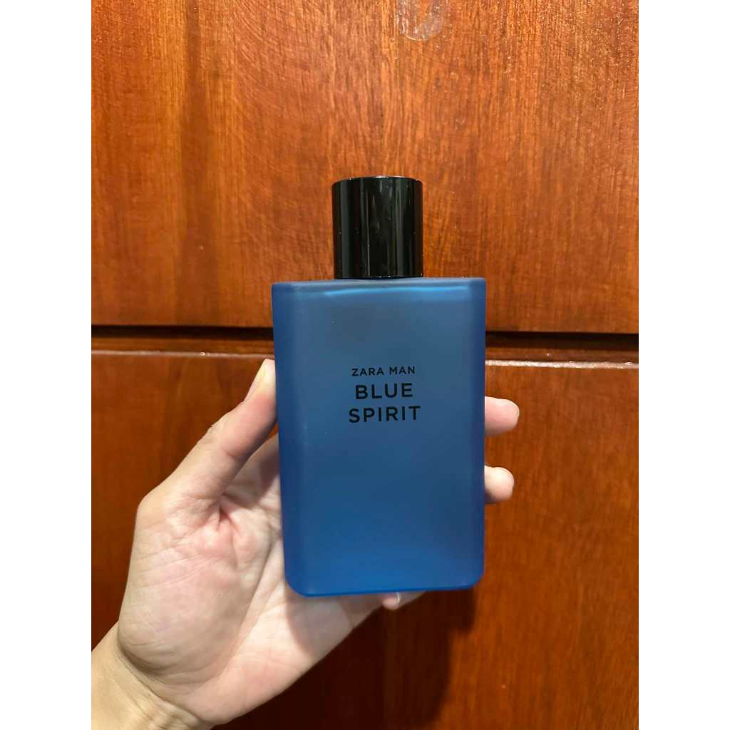 ZARA MAN SILVER BLUE SPIRIT GREEN SAVAGE Shopee Philippines