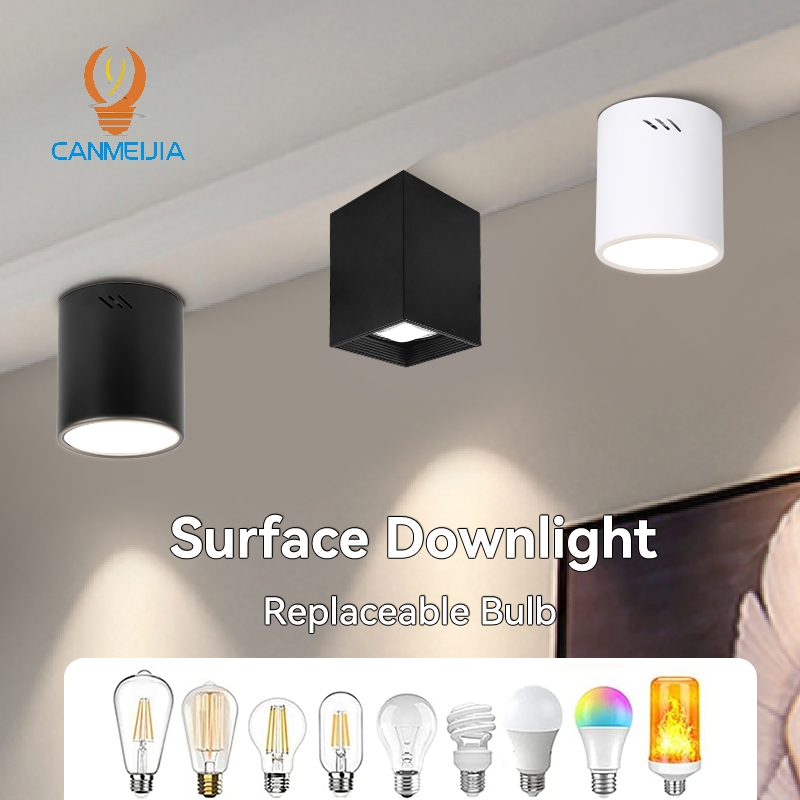 Replacable E27 Bulb Downlight Led Pin Light Spotlight Ceiling Lightings ...