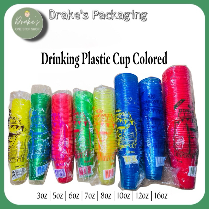 Drakes Packaging Supplies Trading Drinking Party Plastic Cup Random ...