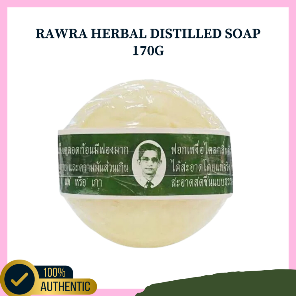 RAWRA HERBAL DISTILLED SOAP ORIGINAL FROM THAILAND | Shopee Philippines
