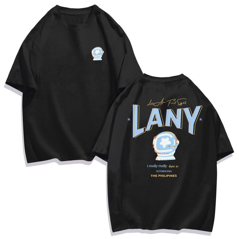 LANY A Beautiful Blur World Tour Fan Support T-shirt oversized