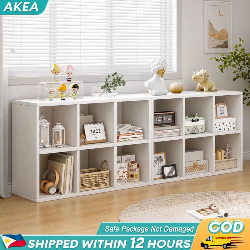 【Thickening】 Book Shelf Organizer Book Divider Wooden Book