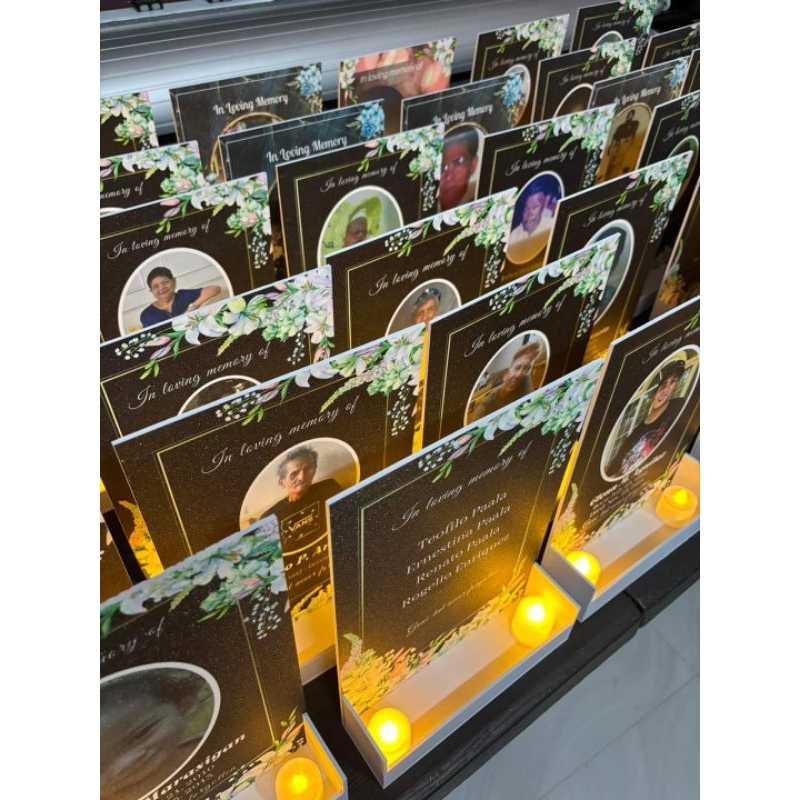 Personalized Memorial Sintra Board Display | Personalized Sintra Lapida ...