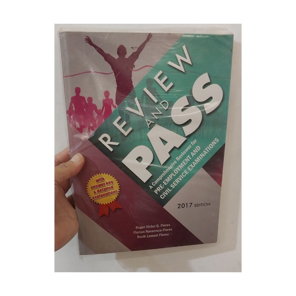 Civil Service Reviewer : Review and Pass | Shopee Philippines