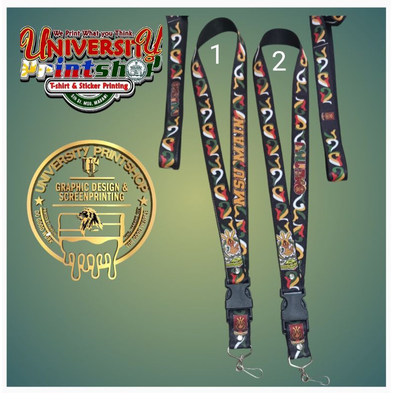 MSU Lanyard Lace Okir | Shopee Philippines