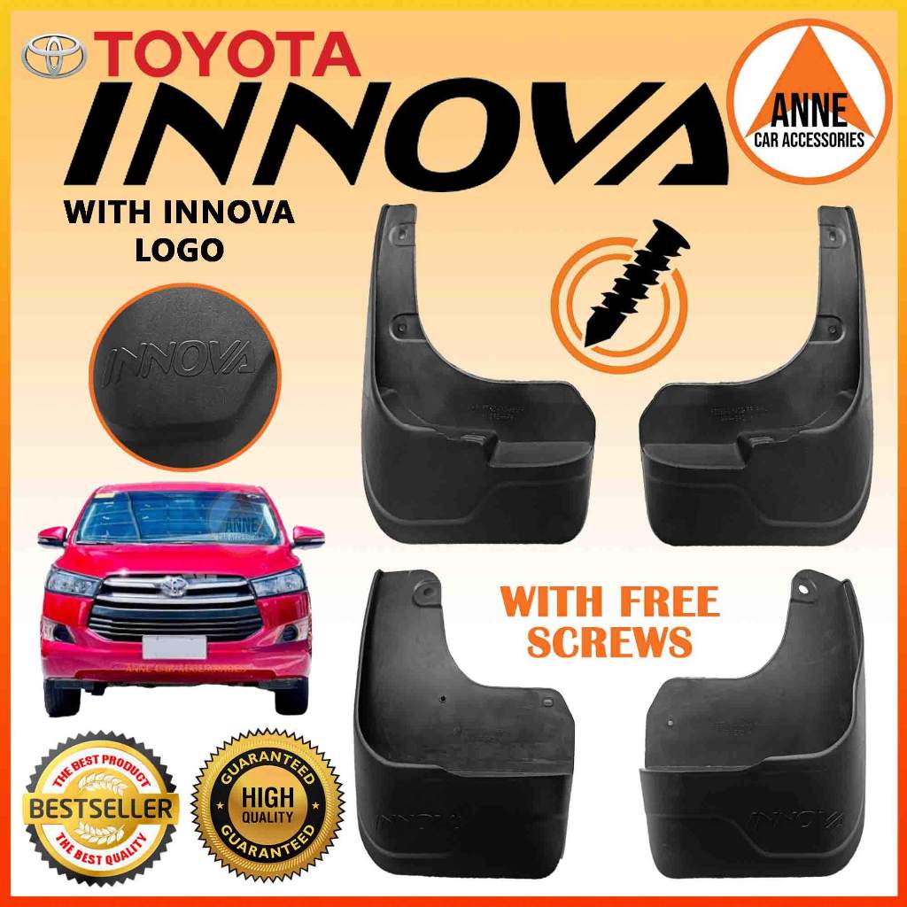 Mudguard Toyota Innova 2008 - 2015 Kijang 2016 - Onwards / Zenix 2023 ...