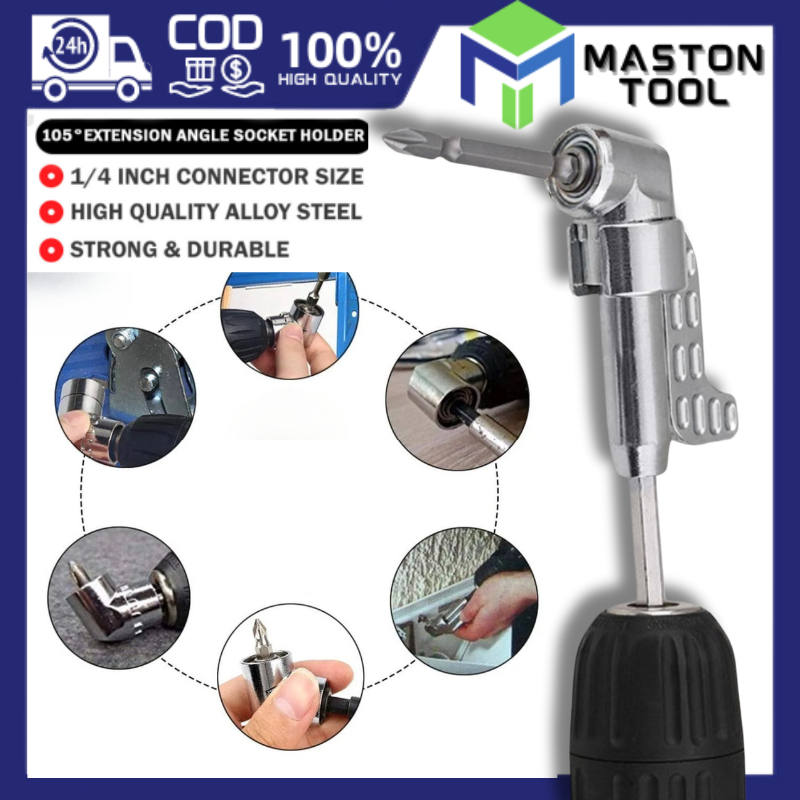 Drill Chuck replacement for Right Angle Attachment Screwdriver Bit ...
