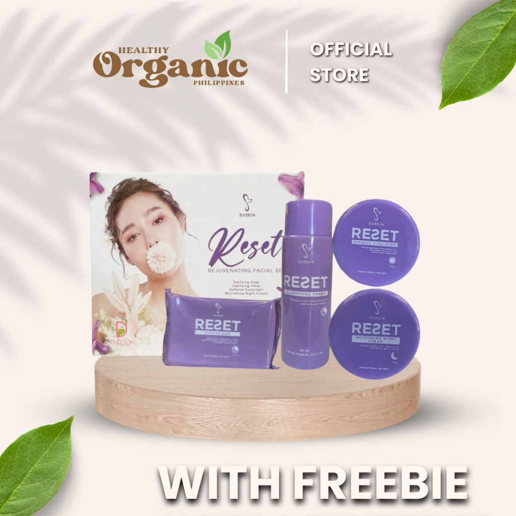 SASKIN Rejuvenating Set Toner Sunscreen Cream Soap Whitening Face