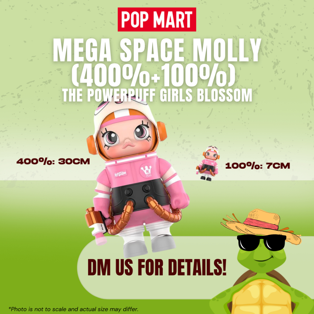 POPMART | Mega Space Molly 400%+100% The Powerpuff Girls