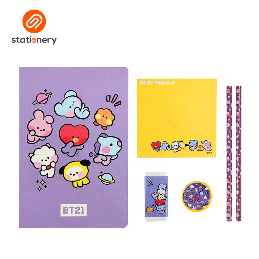 BT21 Minini Stationery Set | Shopee Philippines