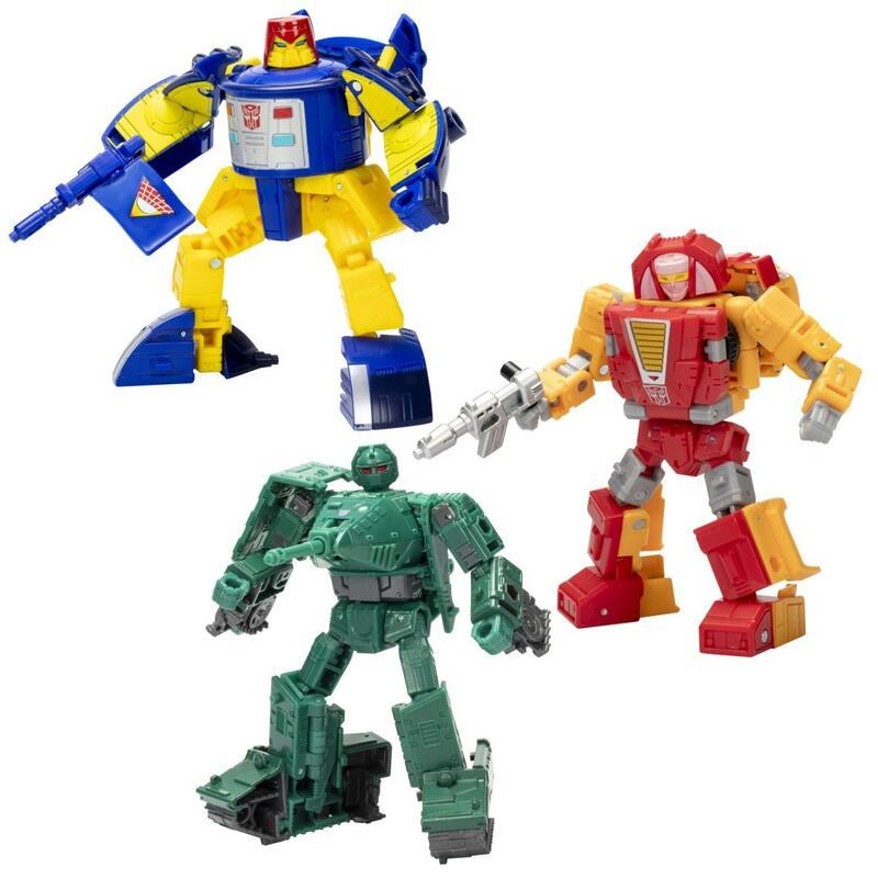 Transformers TF Legacy United 3 pack Go-Bot Pathfinder / Smallfoot ...