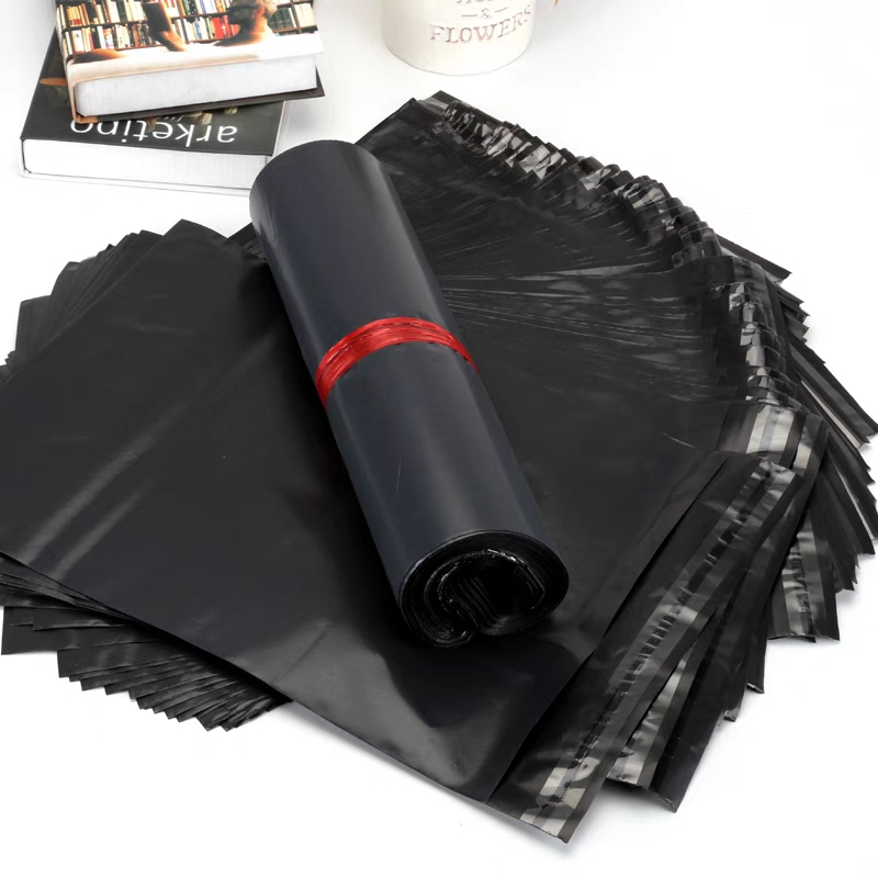 50pcs/100pcs Plack Black Pouch Courier Pouch Shipping Bag | Shopee ...